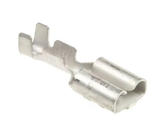 63-7678-24 TE Connectivity FASTIN-FASTON .250 Series Crimp Receptacle, 6.35 x 0.81mm, 0.5mm² to 1.5mm², 20AWG to 15AWG, Tin Plated 5-160667-2