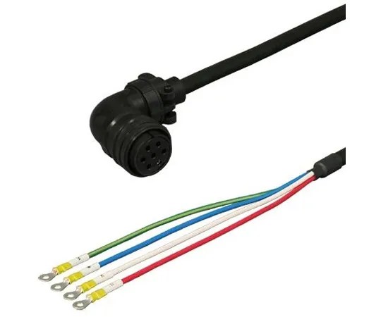 69-5263-26　Mitsubishi Electric Power Cable 20 m Movable Angle Plug DSVPWS2L-55M-020-E　DSVPWS2L-55M-020-E
