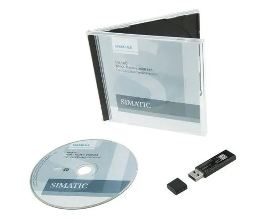 63-7697-13 Siemens Software WINCC FLEXIBLE 2008 For Use With HMI SIMATIC Panels, 6AV6611-0AA51-3CA5