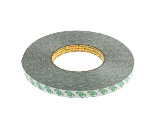 63-7593-59 3M 9087 White Double Sided Plastic Tape, 12mm x 50m 9087 12MMX50M