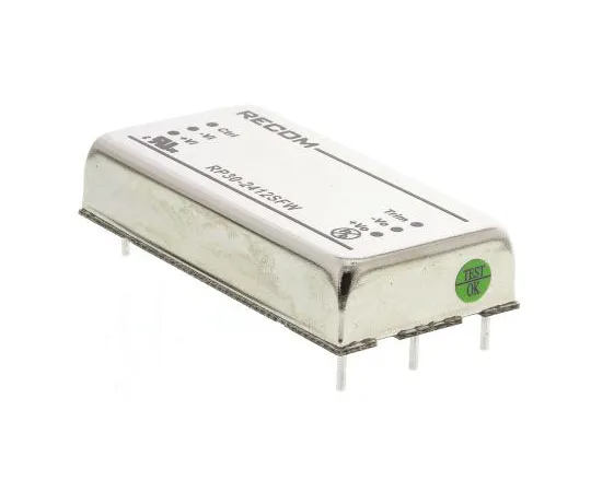 63-7672-86 Recom RP30 FW 30W Isolated DC-DC Converter Through Hole, Voltage in 9 → 36 V dc, Voltage out 12V dc RP30-2412SFW
