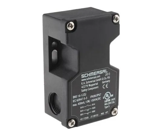 63-7639-58 BNS16 Magnetic Safety Switch, Plastic, 100 V ac/dc BNS 16-12ZU