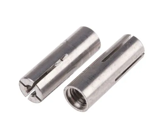 63-7643-46 RS PRO Stainless Steel Drop In Anchor M8, fixing hole diameter 10mm, length 30mm 622-2177