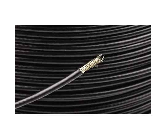 63-7607-82 Belden Black Unterminated to Unterminated RG179 Coaxial Cable, 75 Ω 2.8mm OD 100m MRG1791.00100