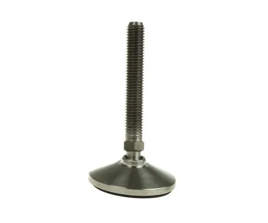 63-7550-36 Nu-Tech Engineering Stainless Steel Adjustable Feet A087/001 55mm Dia. 102mm 750kg Static load Capacity ,75mm M12 A087/001