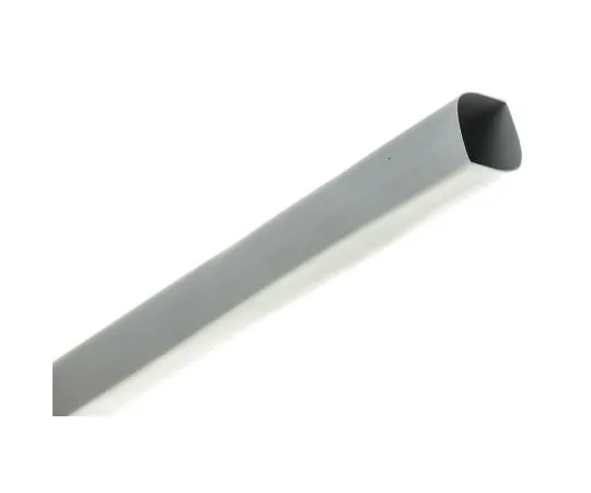 63-7581-01 TE Connectivity Grey No Heat Shrink Tubing 19mm Sleeve Dia. x 1.2m Length, RNF-100 Series 2:1 Ratio RNF-100-3/4-8-STK