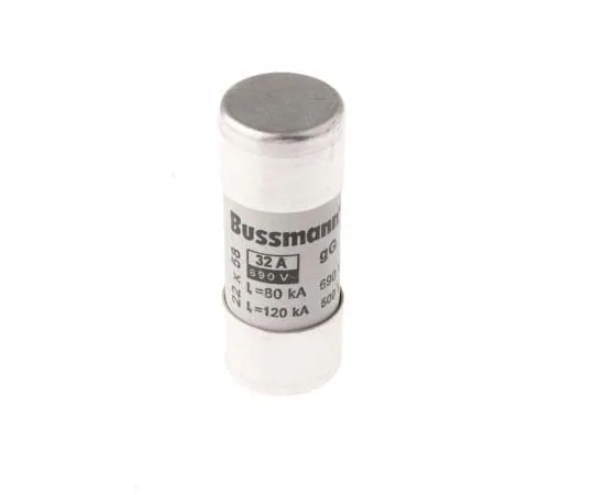 63-7717-42 Cooper Bussmann, 32A Ceramic Cartridge F***, 22.2 x 58mm C22G32