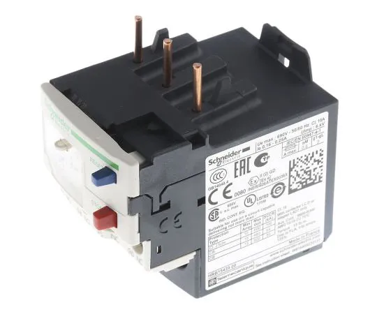 63-7633-40 Schneider Electric Overload Relay, 0.16 → 0.25 A, 250 mA LRD02