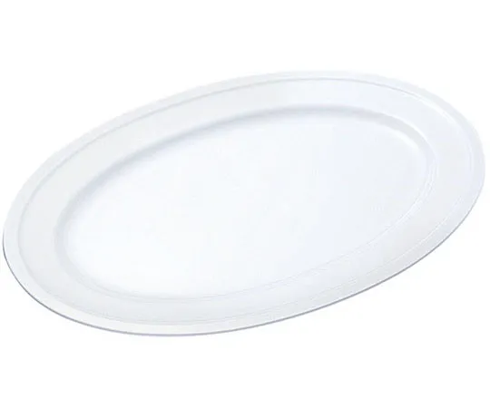 63-1760-93 Dishes for school Lunches oval 18 inch PW-10 White 320004