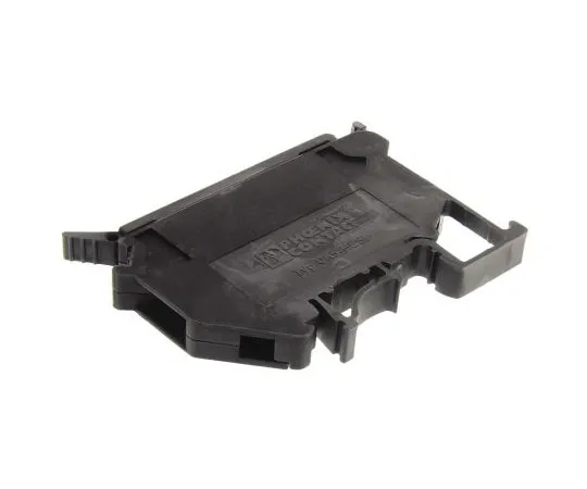 63-7561-09 Phoenix Contact, Black, UK Series ATEX, 6.3A Single F***d DIN Rail Terminal 3004100
