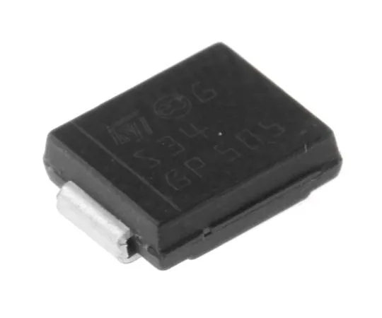 63-7579-98 STMicroelectronics 40V 3A, Schottky Diode, 2-Pin DO-214AB STPS340S STPS340S