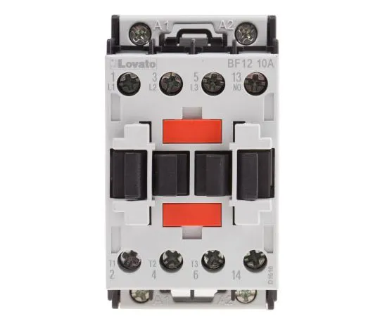 63-7691-01 Lovato 3 Pole Contactor, 12 A, 230 V ac Coil, Orange, 3NO, 5.5 kW BF1210A230