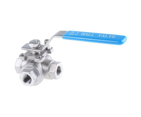 63-7591-40 RS PRO High Pressure Ball Valve Stainless Steel 3/8 in BSPP 3 Way 499-1938