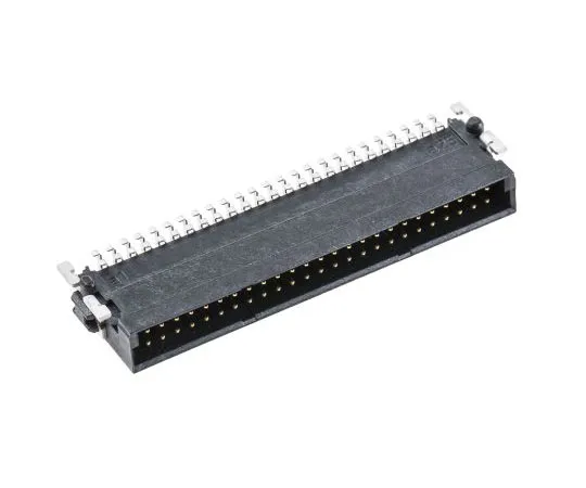 63-7635-93 ERNI SMC, 50 Way, 2 Row, Right Angle PCB Header 154765