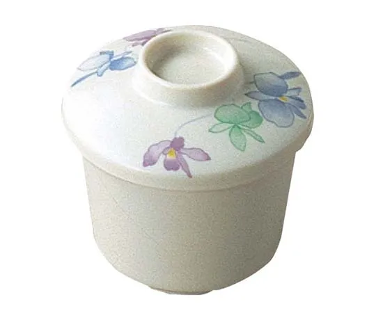 63-7198-73 Melamine Japanese Cabinets Sumire Steamed Bowl Lid VO-42B 2445610