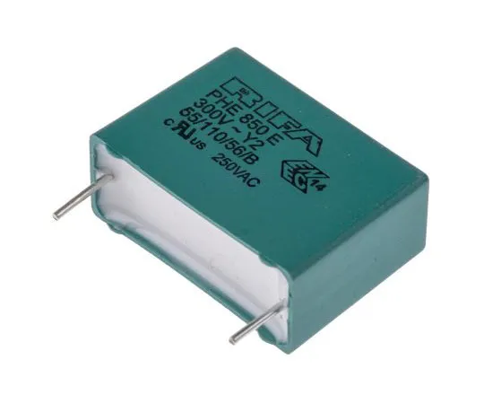 63-7638-90 KEMET 100nF Polypropylene Capacitor PP 1.25 kV dc, 300 V ac ±20% Tolerance Through Hole PHE850 Series PHE850ED6100MD18R06L2