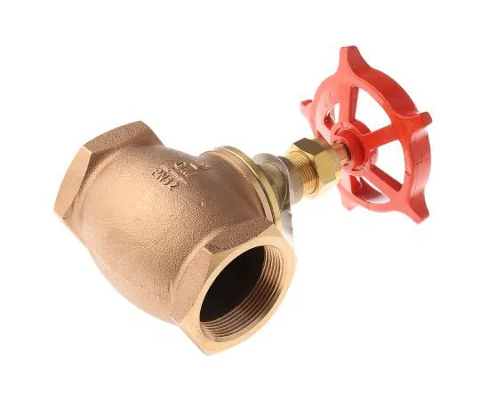 63-7601-18 Pegler Yorkshire Bronze Globe Valve 110012, 2 in BSPT 32 bar 110012