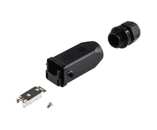 63-7746-18　Harting Han 3A RJ45 Series, Male RJ45 Connector　9451251560