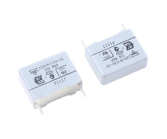 63-7579-41 Vishay 220nF Polypropylene Capacitor PP 310V ac ±20% Tolerance Through Hole MKP 339 Series 2222 339 20224