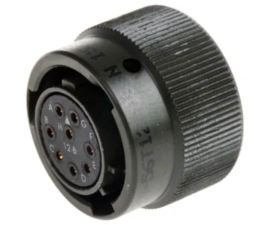 63-7620-87 Amphenol 62GB Series, 8 Way Cable Mount MIL Spec Circular Connector Plug, Socket Contacts,Shell Size 12, Bayonet 62GB-56T12-08SN