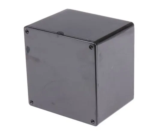 63-7586-02 Hammond 1591, ABS Enclosure, IP54, 120 x 120 x 94mm 1591VBK