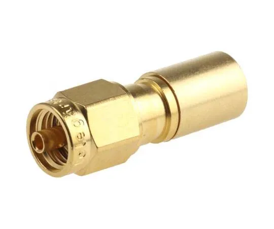 63-7742-06 Telegartner Straight 50Ω Cable Mount SMA Connector, Crimp Termination 1.5/3.8, 1.5/3.8 FLEX J01150A0611