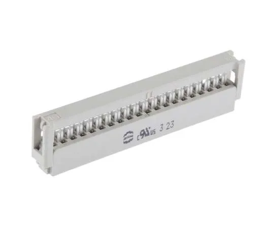 63-7703-46 Harting 40-Way IDC Connector Socket for Cable Mount, 2-Row 9185407803