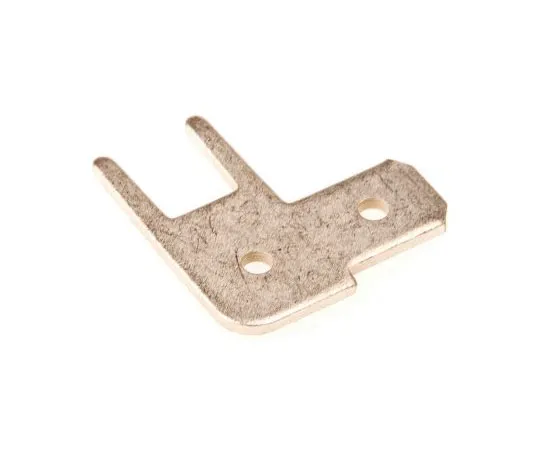 63-7682-18 TE Connectivity Crimp Tab Terminal, Uninsulated, Tin over Copper Plated, Right Angle, 4.8 x 0.8mm 1-726389-2