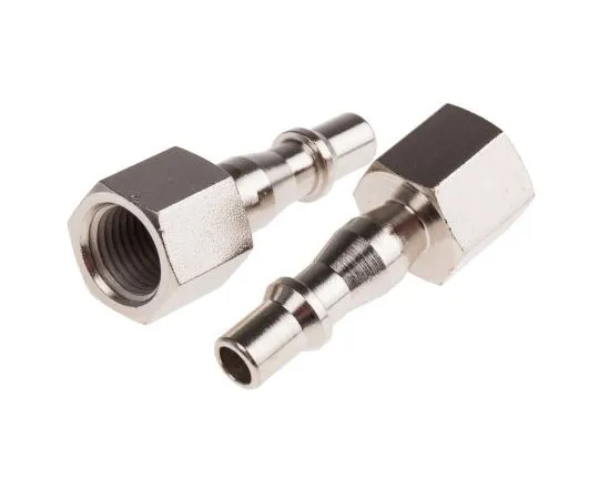 63-7662-38 RS PRO Pneumatic Quick Connect Coupling Brass 1/4 in Threaded 667-1765