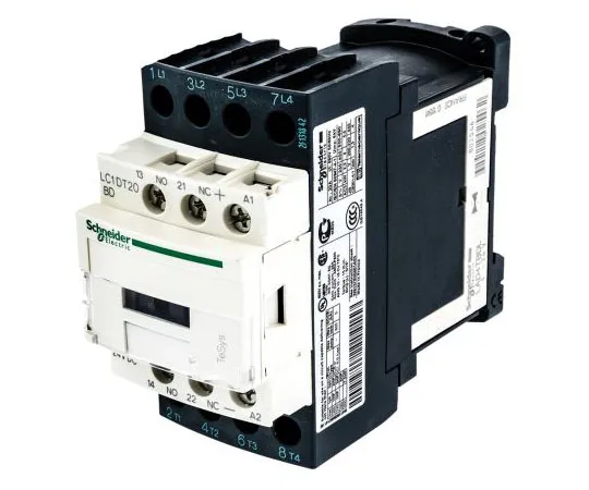 63-7631-24 Schneider Electric 4 Pole Contactor, 20 A, 24 V dc Coil, TeSys D, 4NO LC1DT20BD