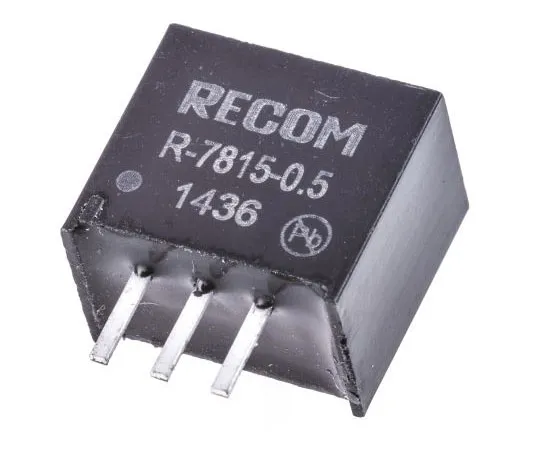 63-7671-71 Recom Switching Regulator, 18 → 32V dc Input, 15V dc Output, 500mA R-7815-0.5