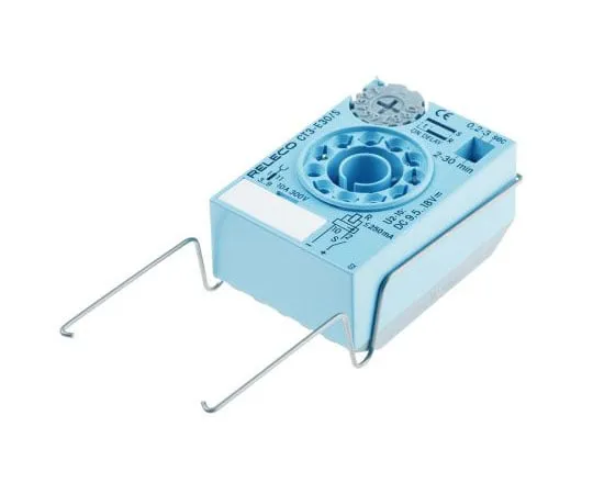 63-7559-34 Releco ON Delay Single Timer Relay, 11-Pin Connector, 0.2 → 30 min, 0.2 → 30 s, 9.5 → 18 V dc CT3-E30 / S