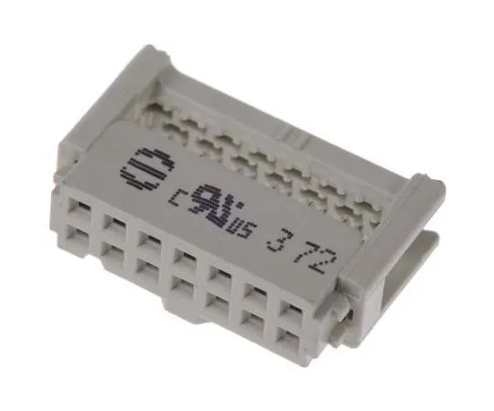 63-7703-38　Harting 14-Way IDC Connector Socket for Cable Mount, 2-Row　9185147803