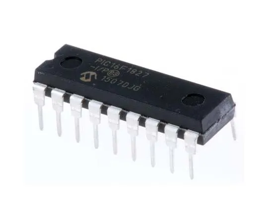 63-7706-69 Microchip PIC16F1827-I/P, 8bit PIC Microcontroller, 32MHz, 256 B, 4K x 14 words Flash, 18-Pin PDIP PIC16F1827-I/P