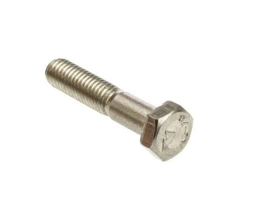 63-7596-31 Plain Stainless Steel Hex Bolt, M8 x 40mm 508-0916