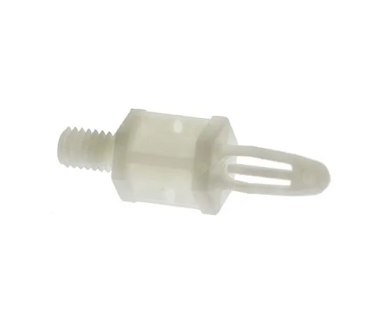 63-7576-94 MSCBS 6 01, 9.5mm High Nylon Studded Fixing Spacer for 4mm PCB Hole and M4 Thread Size MSCBS 6 01