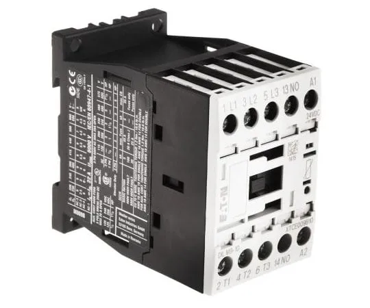 63-7585-06 Eaton 3 Pole Contactor, 9 A, 24 V dc Coil, xStart, 3NO, 4 kW 276705 & DILM9-10(24VDC)