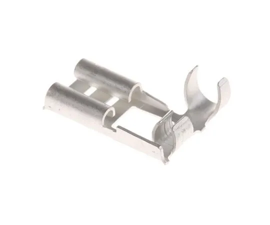 63-7695-56 JST LFO Series Uninsulated Crimp Flag Terminal, 1mm² to 2.5mm², 18AWG to 14AWG, Tin Plated LFO-2.5T-250N