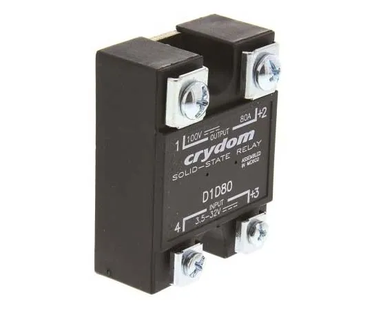 63-7716-55 Sensata / Crydom 80 A Solid State Relay, DC, Surface Mount, MOSFET, 100 V Maximum Load D1D80