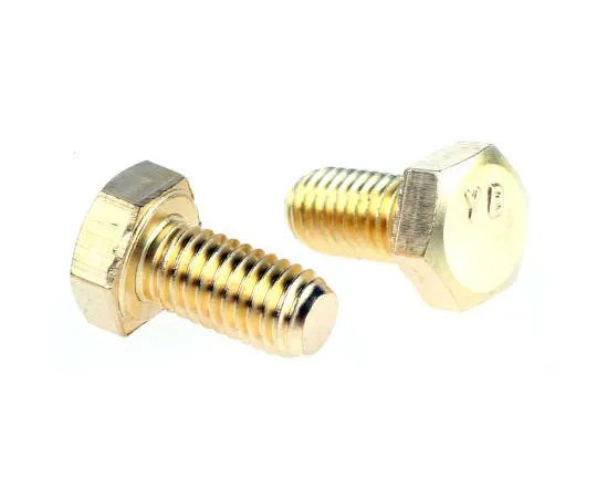 63-7575-67 Plain Brass Hex M8 x 16mm Set Screw 483-2407