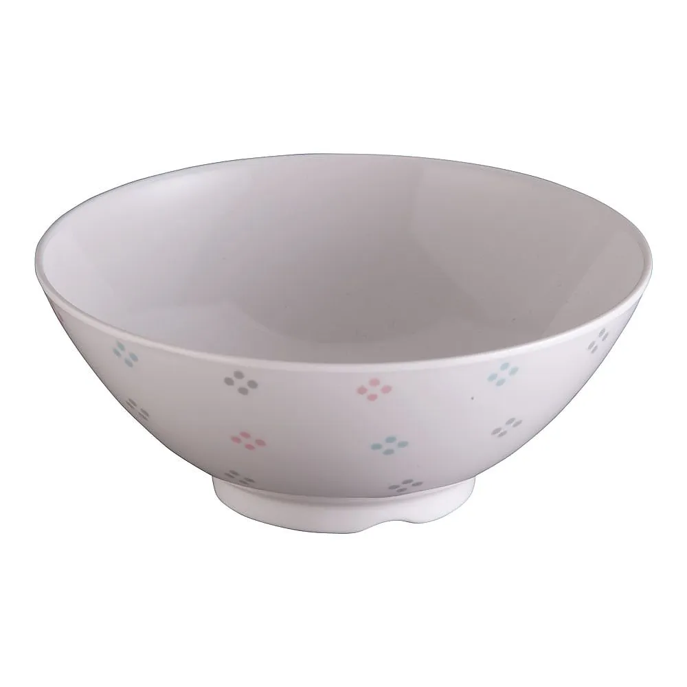 62-6849-67 Melamine 'Hanamon' rice bowl M-220-KA