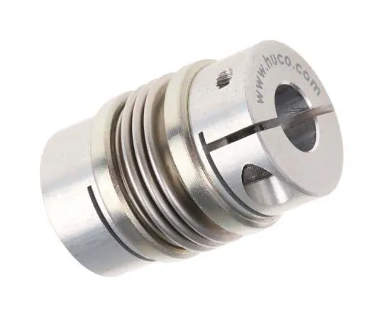 63-7702-83 Huco Stainless Steel 26mm OD Bellows Coupling With Clamping Fastening 536.26.3232