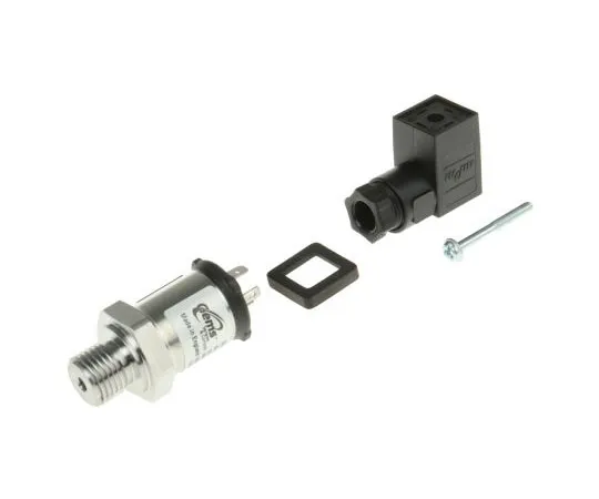 63-7555-71 Gems Sensors Gauge for Air Fluid, Hydraulic Fluid, Hydraulic Oil, Oil Pressure Sensor, 40bar Max Pressure Reading , 8 3100B0040G01B000