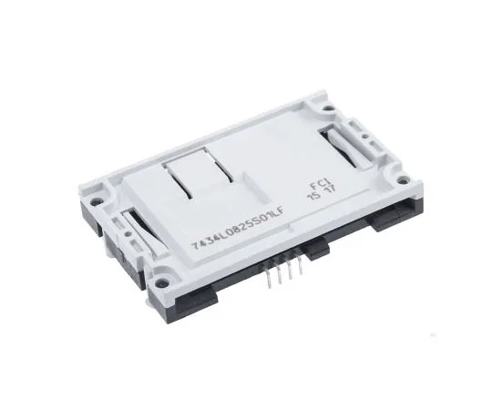 63-7624-41 Amphenol FCI 8 Way Right Angle Smart Card Memory Card Connector With Solder Termination 7434L0825S01LF