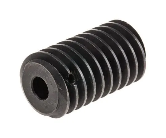 63-7607-41 RS PRO Bronze, Steel RH 32mm Long Worm Gear, 2 Start , 18mm Diam , 16mm Pitch Diam. , 20° Pressure Angle 521-6907