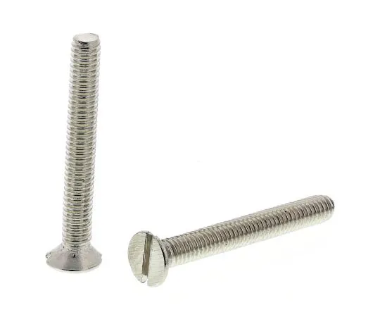 63-7574-57 RS, M2.5 Countersunk Head, 20mm Brass Slot Nickel Plated0.45 482-9170