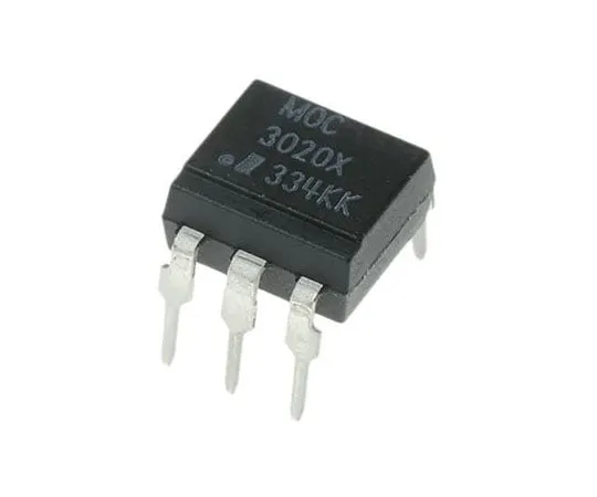 63-7552-93 Isocom, MOC3020X Triac Output Optocoupler, Through Hole, 6-Pin PDIP MOC3020X