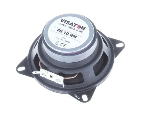 63-7561-49 Visaton Round Speaker Driver, 20W nom, 30W max, 4Ω FR 10 HM 4 OHM