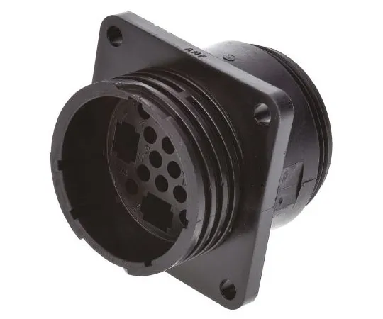 63-7682-43 TE Connectivity CPC Series 4 Series Panel Mount Connector, 16 contacts Socket 207486-1