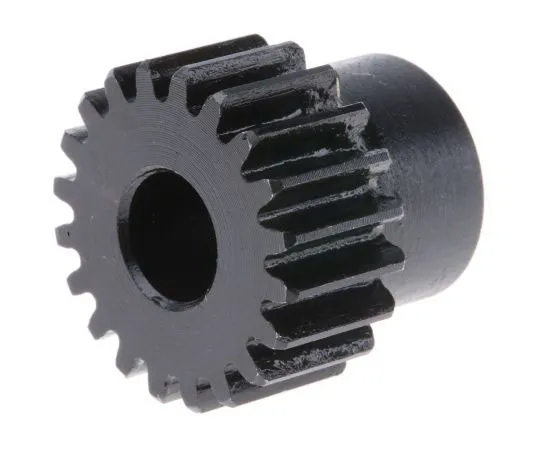 63-7606-85 RS PRO Steel 20 Teeth Spur Gear, 20mm Pitch Diam. , 16mm Hub Diam. , 8mm Bore Diam. 521-6244
